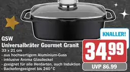 HIT GSW Universalbräter Gourmet Granit Angebot