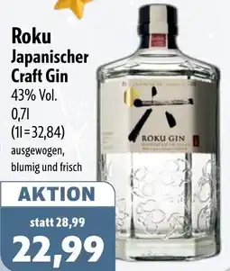 Aktiv Irma Roku Japanischer Craft Gin Angebot