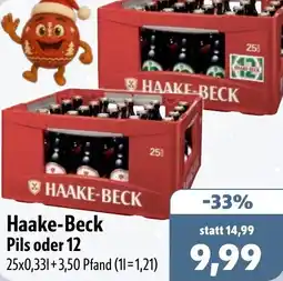 Aktiv Irma Haake-Beck Pils oder 12 Angebot