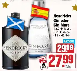 HIT Hendricks Gin oder Gin Mare Angebot