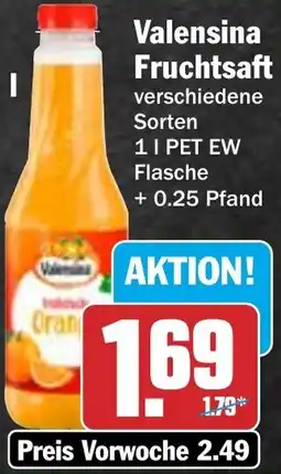 HIT Valensina Fruchtsaft Angebot