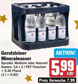 HIT Gerolsteiner Mineralwasser Angebot