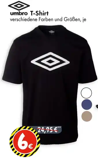 TEDi umbro T-Shirt Angebot