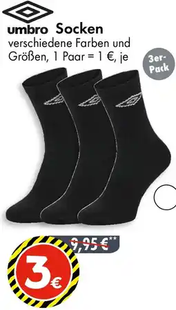 TEDi umbro Socken Angebot