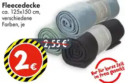 TEDi Fleecedecke Angebot