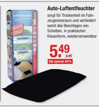 V Baumarkt Auto-Luftentfeuchter Angebot