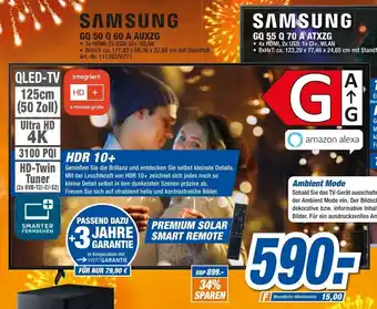 expert Techno Land Samsung 4K QLED TV 50" | GQ50Q60AAUXZG Angebot