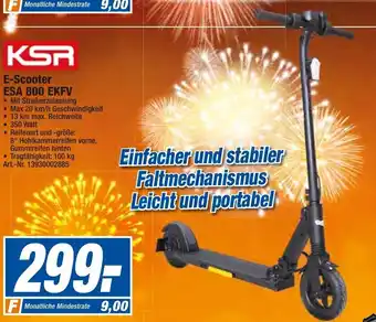 expert Techno Land KSR E-Scooter | ESA800EKFV Angebot