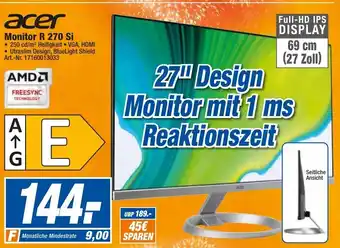 expert Techno Land acer Monitor | R270Si Angebot