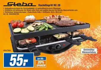 expert Techno Land Steba Raclette Grill | RC 28 Angebot