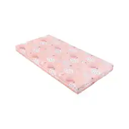 Netto Marken-Discount Kikkaboo Kinderbett Matratze Fantasia Plus 140 x 70 x 8 cm, Bezug abnehmbar rosa Angebot