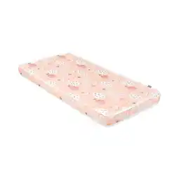 Netto Marken-Discount Kikkaboo Babybett Matratze Fantasia 140 x 70 cm Reißverschluss, Baumwollbezug orange Angebot