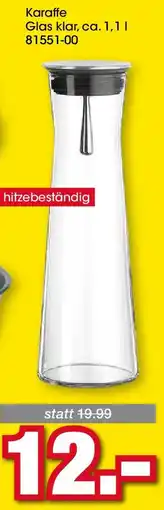 Möbel Martin Karaffe Angebot