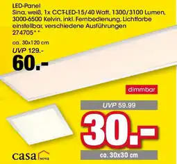 Möbel Martin Casa Nova LED-Panel Angebot