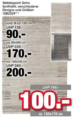 Möbel Martin Webteppich Soho Angebot