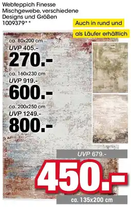 Möbel Martin Webteppich Finesse Angebot