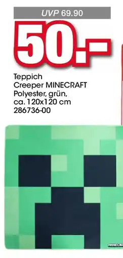 Möbel Martin Teppich Creeper MINECRAFT Angebot