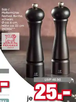 Möbel Martin PEUGEOT Salz-/ Pfeffermühle Angebot