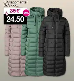 Woolworth ①Steppmantel Angebot