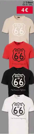 Woolworth ROUTE 66 T-Shirt Angebot