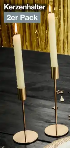 Woolworth Kerzenhalter 2er Pack Angebot