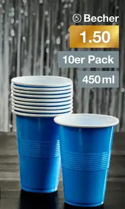 Woolworth Becher 10e⑤Becher Angebot