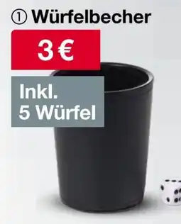 Woolworth Würfelbecher Angebot