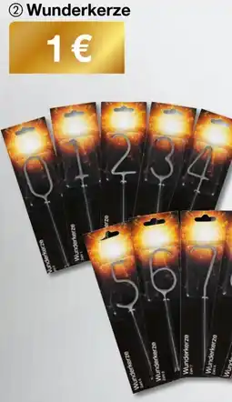 Woolworth Wunderkerze Angebot