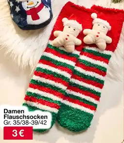 Woolworth Damen Flauschsocken Angebot