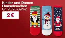 Woolworth Kinder und Damen Flauschsocken Angebot