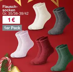Woolworth Flauschsocken 1er Pack Angebot