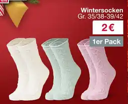 Woolworth Wintersocken 1er Pack Angebot