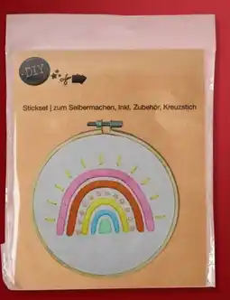 Woolworth Stickset Regenbogen 7-teilig Angebot