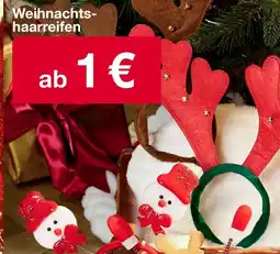 Woolworth Weihnachtshaarreifen Angebot
