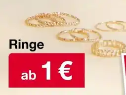 Woolworth Ringe Angebot
