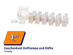 Action Geschenkset Duftlampe und Düfte 15-teilig Angebot