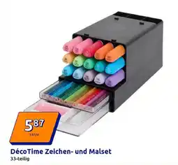Action Déco Time Zeichen- und Malset 33-teilig Angebot