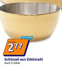 Action Schüssel aus Edelstahl Angebot