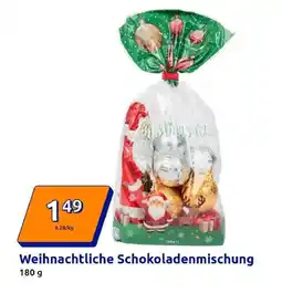 Action Weihnachtliche Schokoladenmischung Angebot