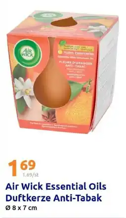 Action Air Wick Essential Oils Duftkerze Anti Tabak Angebot