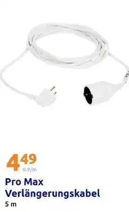 Action Pro Max Verlängerungskabel Angebot