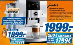Expert Jura kaffeevollautomat z10 diamond white Angebot