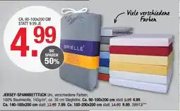 Hofmeister Brielle jersey-spannbetttuch ca. 90-100x200 cm Angebot