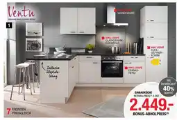 Hofmeister Ventu einbauküche win Angebot