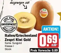 AEZ Italien/Griechenland Zespri Kiwi Gold Angebot
