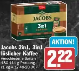 AEZ Jacobs 2in1, 3in1 löslicher Kaffee Angebot