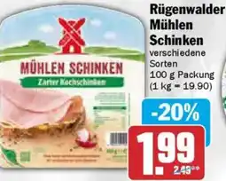 AEZ Rügenwalder Mühlen Schinken Angebot