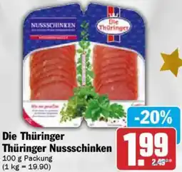 AEZ Die Thüringer Thüringer Nussschinken Angebot
