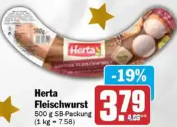 AEZ Herta Fleischwurst Angebot