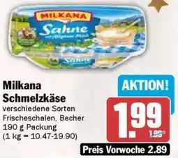 AEZ Milkana Schmelzkäse Angebot